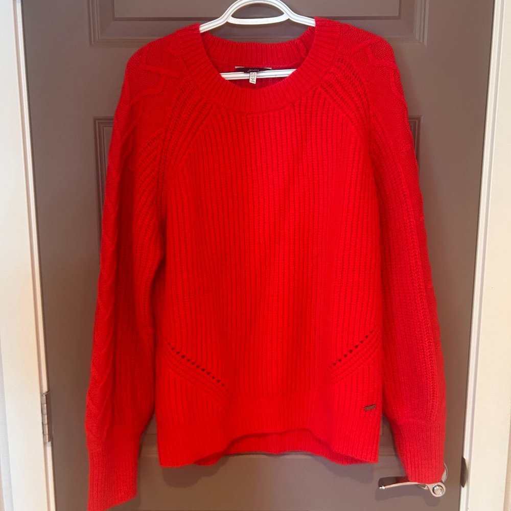 Joules Heart Sleeve Detail Sweater Size UK 16/US 12